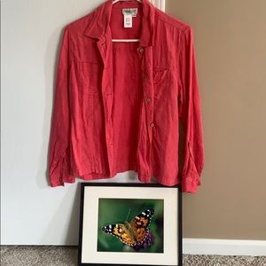 Coldwater Creek Pink Shirt/Jacket
